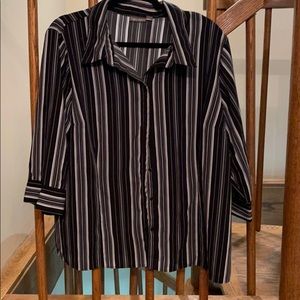 Apt 9 button down blouse size 2x